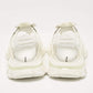 Original Balenciaga White Fabric and Rubber Track Thong Sandals Size 36