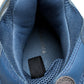 Original Balenciaga Blue/White Mesh, Nubuck And Leather Triple S Sneakers Size 45