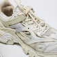 Original Balenciaga White/Grey Leather and Mesh Track Sneakers Size 37