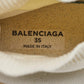 Original Balenciaga Off White Knit Fabric Speed Trainer Sneakers Size 35