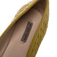 Original Bottega Veneta Yellow Intrecciato Leather Ballet Flats Size 36.5