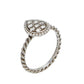 Original Boucheron Serpent Boheme Diamond 18K White Gold S Motif Ring Size 53