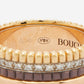 Original Boucheron Quatre Classique Diamonds 18k Three Tone Gold Small Band Ring Size 51