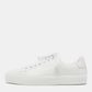 Original Burberry White Leather Westford Low Top Sneakers Size 39.5  (Never Used)