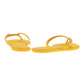 Original Burberry Yellow Wallford Rubber Flip Flops Size 38