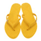 Original Burberry Yellow Wallford Rubber Flip Flops Size 38