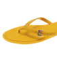 Original Burberry Yellow Wallford Rubber Flip Flops Size 38