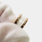 Original Bvlgari 18K Rose Gold and Ceramic B.Zero1 Band Ring EU 50