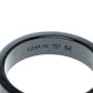 Original Bvlgari Diamond Black Ceramic Band Ring Size 54