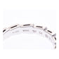 Original Bvlgari Serpenti 18K White Gold Wedding Band Ring Size 54