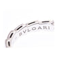 Original Bvlgari Serpenti 18K White Gold Wedding Band Ring Size 54