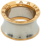 Original Bvlgari 18K Rose Gold & Steel B.Zero1 Anish Kapoor Ring Size 53