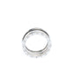 Original Bvlgari B.Zero1 3-Band 18k White Gold Ring Size 50