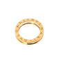 Original Bvlgari B.Zero1 1-Band 18k Yellow Gold Band Ring Size 53