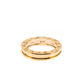 Original Bvlgari B.Zero1 1-Band 18k Yellow Gold Band Ring Size 53