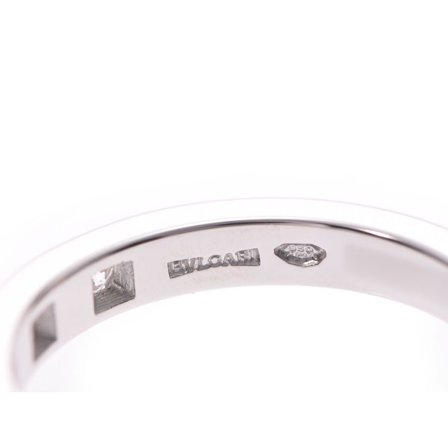 Original Bvlgari Marry Me Diamonds Platinum RIng Size 50