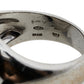 Original Bvlgari Optical Illusion Black Onyx Diamond 18K White Gold Ring Size 51