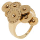 Original Bvlgari Cicladi Yellow Gold Ring Size 53