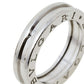 Original Bvlgari B.zero1 18K White Gold One-Band Ring Size EU 51