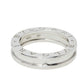 Original Bvlgari B.zero1 18K White Gold One-Band Ring Size EU 51