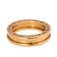 Original Bvlgari B.Zero1 18K Rose Gold 1-Band Ring Size 51