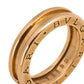 Original Bvlgari B.Zero1 18K Rose Gold 1-Band Ring Size 51