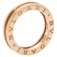 Original Bvlgari B.Zero1 18k Rose Gold Single Band Ring Size 54