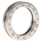 Original Bvlgari B.Zero1 18k White Gold Ring Size 49