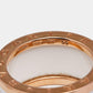 Original Bvlgari B.Zero1 White Ceramic 18k Rose Gold 4-Band Ring Size 55