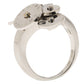 Original Bvlgari Cicladi White Gold Cocktail Ring Size 52