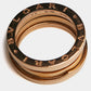 Original Bvlgari B.Zero1 18k Rose Gold Ring Size 53