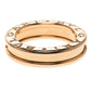 Original Bvlgari B.Zero1 1-Band 18K Rose Gold Ring Size 47