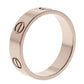 Original Cartier Love 18K White Gold Ring Size 59