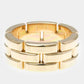 Original Cartier 18K Rose Gold Maillon Panthere Band Ring EU 50