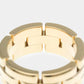 Original Cartier 18K Rose Gold Maillon Panthere Band Ring EU 50