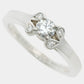 Original Cartier Platinum and Diamond Ballerina Ring EU 50