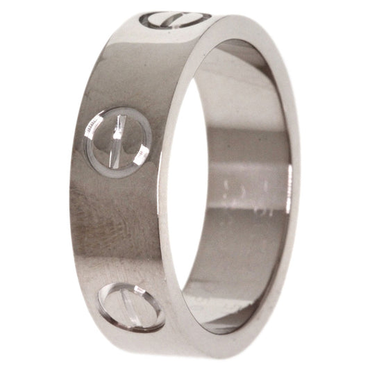 Original Cartier Love White Gold Ring Size 50