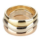 Original Cartier Love Me 18K 3-Tone Ring Size 55