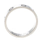 Original Cartier Love 18k White Gold Mini Ring Size 52