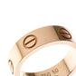 Original Cartier Love 18k Rose Gold Band Ring Size 50