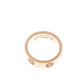 Original Cartier Love 18k Rose Gold Band Ring Size 50