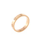 Original Cartier Love 18k Rose Gold Mini Band Ring Size 58