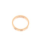 Original Cartier Love 18k Rose Gold Mini Band Ring Size 58