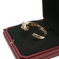 Original Cartier Yellow Gold Panthere De Cartier Bracelet Size 16