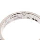 Original Cartier Love 18k White Gold Mini Band Ring Size 52