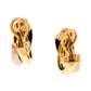 Original Cartier Trinity De Cartier Three Tone 18k Gold Hoop Earrings