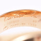 Original Cartier 18K Yellow Gold Ring Band Size 49