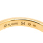 Original Cartier Diamond Three Tone 18K Gold Trinity Knot Charm Ring Size 54