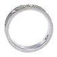 Original Cartier Love Diamond Paved 18k White Gold Wedding Band Ring Size 50