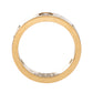 Original Cartier Love 3 Diamond 18K Yellow Gold Band Ring Size 51